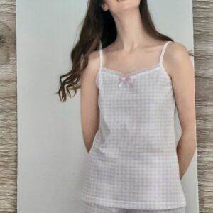 Pigiama donna bretellina pantalone corto Noi di notte