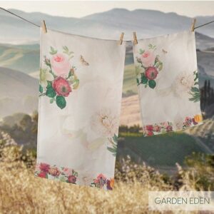 Asciugamani puro lino Garden eden Napking